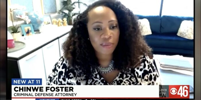 CBS46 Atlanta News - Attorney Chinwe' Foster comments on circumstantial ...